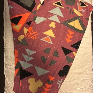 Tall and curvy lularoe Disney leggings.  Mickey